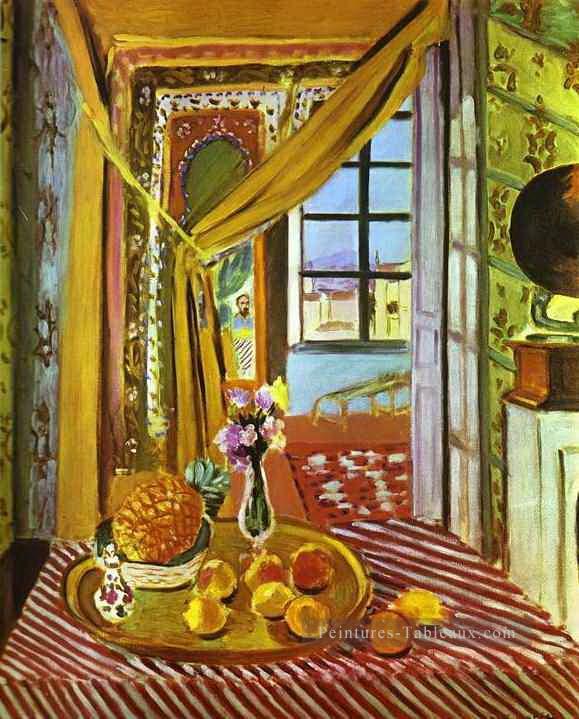 Intérieur avec Phonographe abstrait fauvisme Henri Matisse Peintures à l'huile